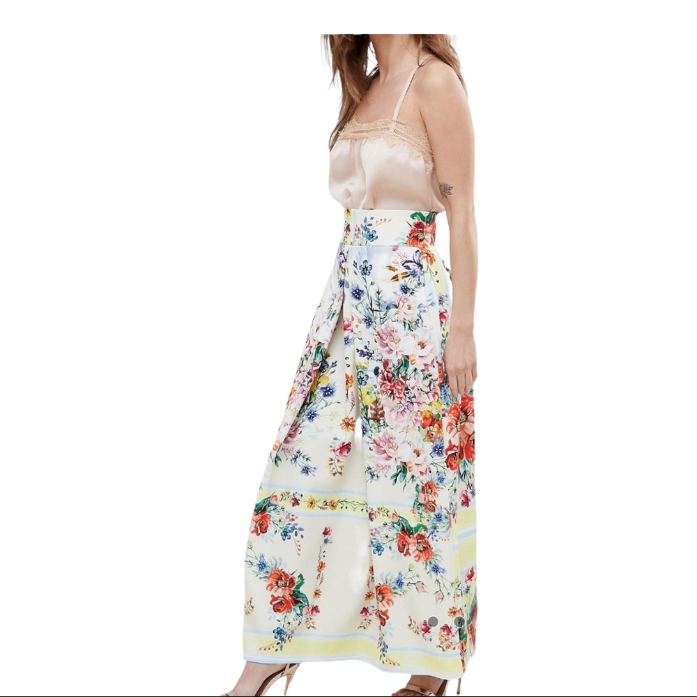 ASOS skirt, size: US 8, petite, color: floral